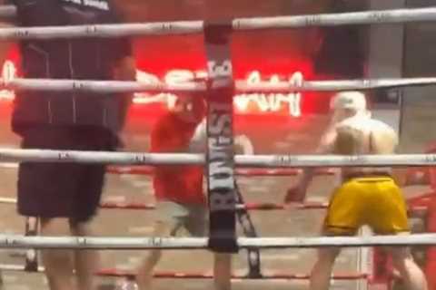 UFC star Mike Perry leaks Jake Paul sparring footage and slams ‘spoiled brat’ YouTuber in..