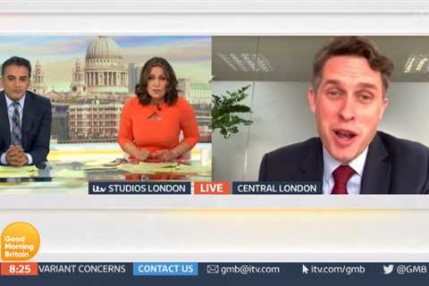 Moment Gavin Williamson squirms as Susanna Reid reads claims from ex-minister that he’s..