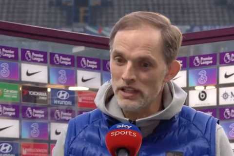 Watch moment shocked Thomas Tuchel finds out Chelsea have withdrawn from European Super League live ..
