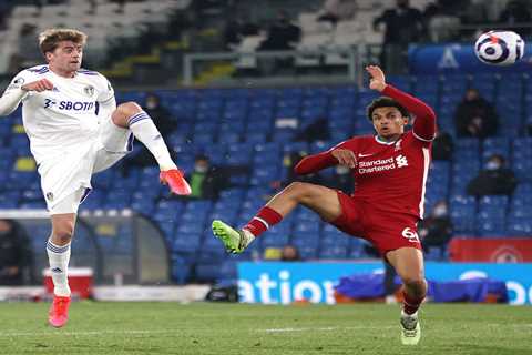 Leeds star Patrick Bamford reveals he was SICK after running himself into ground during Liverpool..