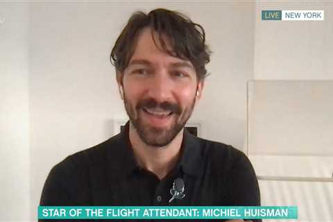 The Flight Attendant’s Michiel Huisman reveals awkward moment filming sex scene with Kaley Cuoco