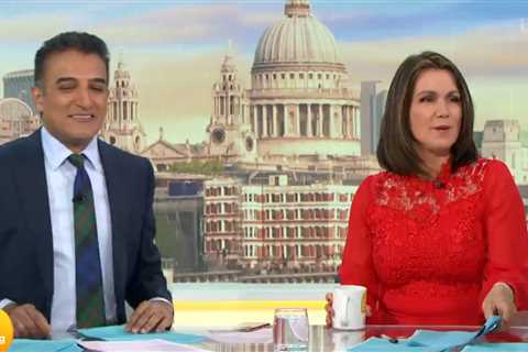 Susanna Reid says she ‘can’t fit into her old dress’ due to lockdown weight gain after nominations..