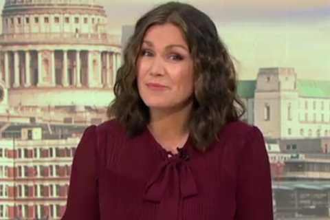 Susanna Reid ‘makes sarcastic jibe at Prince Harry’ after he missed Queen’s 95th birthday to rush..