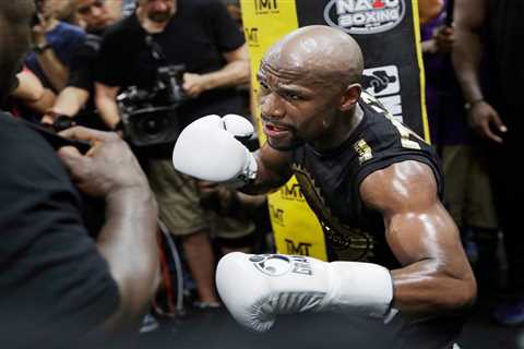 Floyd Mayweather return fight with Logan Paul at 44 to be held on June 5… with pair having TWO..