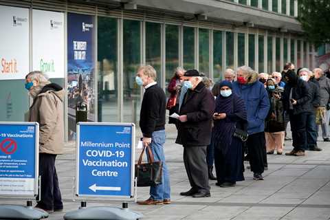 Britain ‘no longer in a pandemic’ as jab roll out slashes Covid infections by 90 per cent, experts..