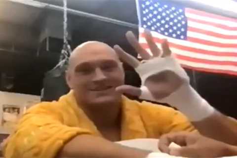 Tyson Fury CONFIRMS Anthony Joshua fight will be in July in leaked FaceTime with Mexican legend..