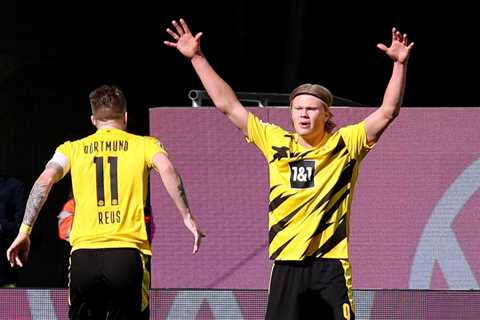 Wolfsburg 0 Borussia Dortmund 2: Haaland scores twice but Chelsea transfer target Bellingham, 17,..