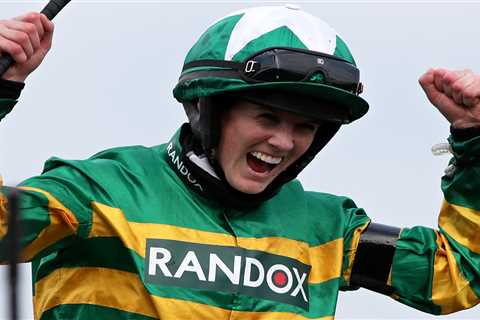 Bookies fear another Rachael Blackmore bashing as Grand National hero returns to race in UK at..