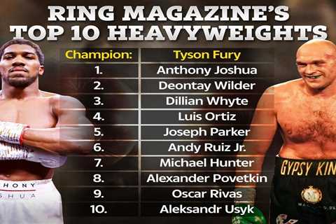 Dillian Whyte up to No3 in Ring’s P4P heavyweight rankings after Povetkin revenge as Bodysnatcher..
