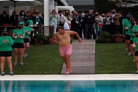 Rafa Nadal dives into SWIMMING POOL to celebrate incredible 12th triumph in Barcelona Open