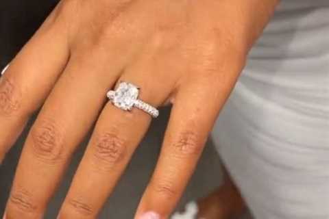 Teen Mom pregnant Cheyenne Floyd engaged to Zach Davis as star shows off MASSIVE diamond ring