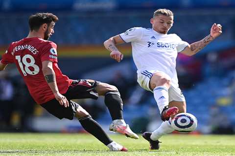 Leeds star Kalvin Phillips reveals how he shut down Man Utd danger-man Bruno Fernandes in Premier..
