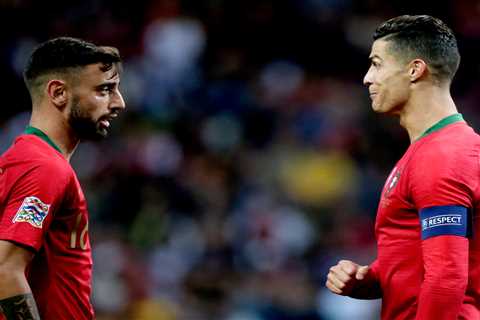 Bruno Fernandes argues with Man Utd team-mates over who is the GOAT and insists Cristiano Ronaldo..