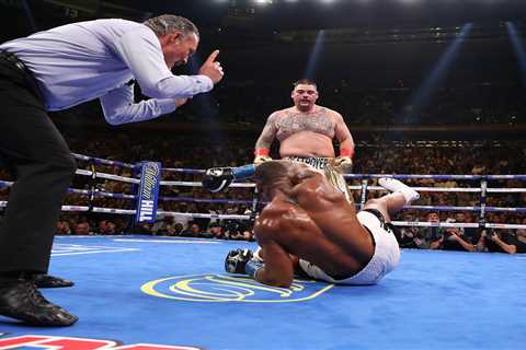Andy Ruiz Jr tattoo goes horribly wrong as fan’s inking of hero looks more like a sumo wrestler