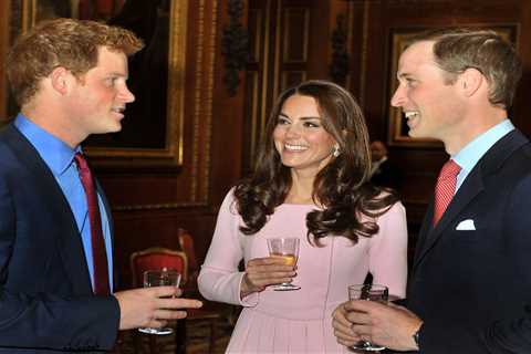 Prince Harry was the first person William told when he finally decided to marry Kate Middleton,..