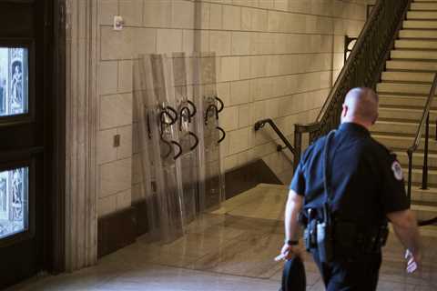 In a Locked-Down Capitol, Biden Will Address a Sparse Audience