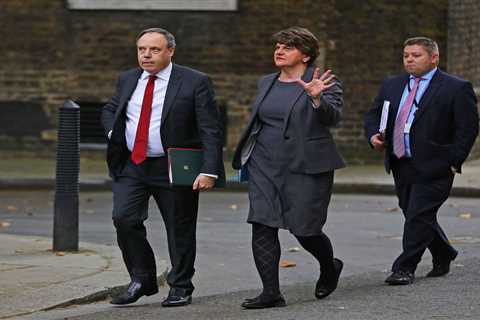 Who is Arlene Foster ex-leader of the Democratic Unionist Party?