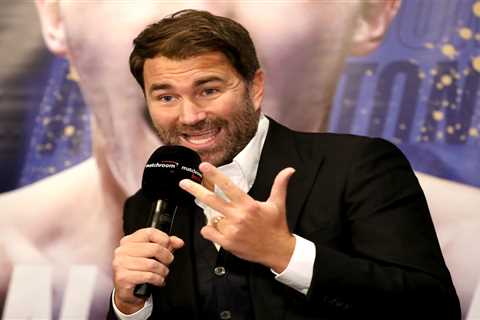 Anthony Joshua vs Tyson Fury fight deal is ‘on verge’ of completion, says Hearn as he blasts Bob..