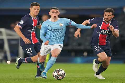 Watch Phil Foden leave SIX PSG stars in his wake in electric dribble as Lescott says he is MORE..