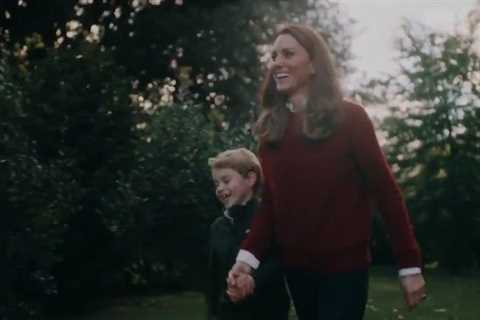 Secret signs ‘playful’ Prince William &amp; Kate Middleton are prepping Prince George for throne in ..