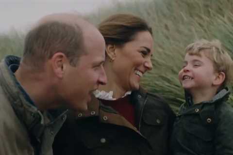 Kate Middleton and Prince William reveal sweet family video playing with kids to celebrate ten year ..