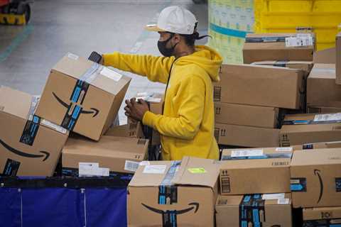 Amazon’s profits soared 220 percent to start the year.