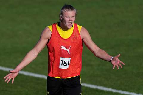 Man Utd ‘make Erling Haaland No1 striker transfer target but club may wait until £65m Dortmund..
