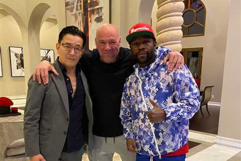 Inside Floyd Mayweather’s meeting with UFC boss Dana White and RIZIN chief as he plots next..