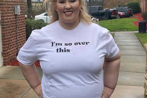 Mama June reveals she’d consider starring in PORN if she loses the 60 lbs she gained ‘eating fat..