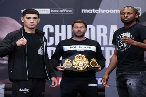 Craig Richards out to banish underdog tag with monstrous win over feared Russian Dmitry Bivol in..