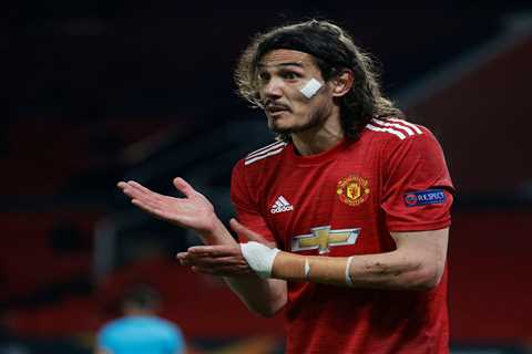 Man Utd will do ‘everything they can’ to keep Edinson Cavani with Europa League hero to discuss..