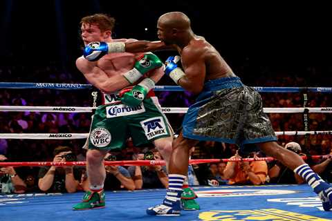 Canelo Alvarez slams ‘stupid’ Floyd Mayweather and Logan Paul fight and predicts he would KO old..