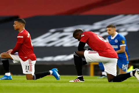 Man Utd stars received 3,300 incidents of social media abuse since September 2019 with 86 per cent..