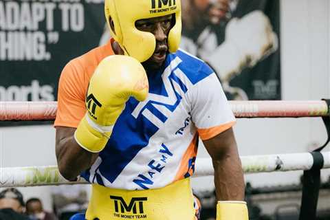 Floyd Mayweather starts training camp for Logan Paul fight as Money shows off stunning..