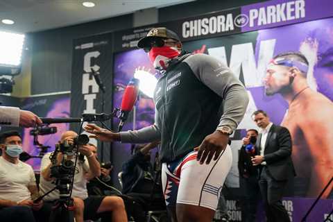 Derek Chisora’s MUM forced to resolve ring walk row after son threatened to QUIT Joseph Parker..