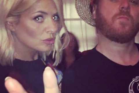 Holly Willoughby shares cheeky throwback snap with Keith Lemon as she wishes him a happy birthday