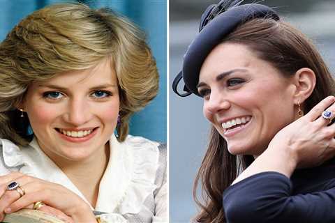 Kate Middleton subtly changed Princess Diana’s engagement ring while Meghan Markle blinged up her..