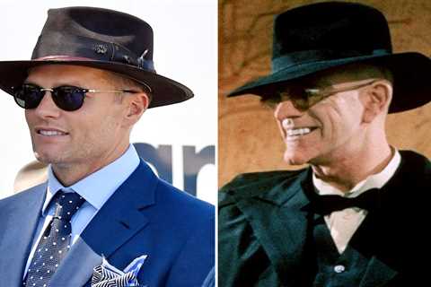 Tom Brady’s Kentucky Derby outfit goes viral as NFL star is mocked for looking like Who Framed..
