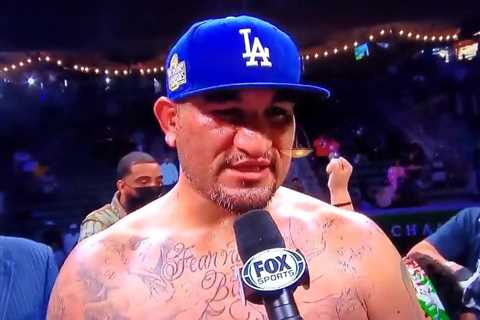 Chris Arreola rages ‘y’all can suck my motherf***ing d***’ in X-rated blast at judges after Andy..