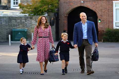 Code words, head taps and tantrum breaks, how Kate Middleton keeps the Cambridge kids in check as..