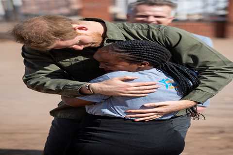 Prince Harry says he is ‘proud’ his charity helped children in Africa during a year of Covid which..