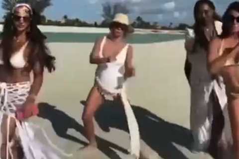 RHONY’s Ramona Singer fans poke fun at her ‘turtle-like’ dance moves in new video with Real..