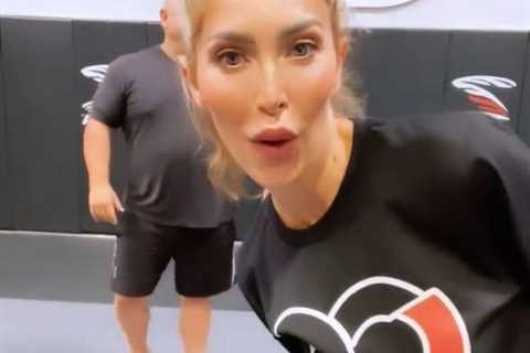 Teen Mom fans shocked by Farrah Abraham’s ‘unrecognizable face’ as star takes self-defense class..