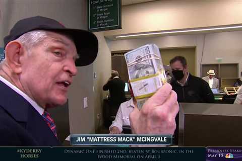Kentucky Derby punter ‘Mattress Mack’ loses ‘biggest racing bet EVER’ after putting $2.3MILLION on..