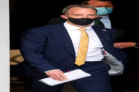Dominic Raab hints face masks and social distancing may stay after June 21 despite plunging cases..