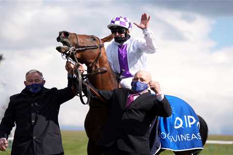 With the 2000 and 1000 Guineas headed back to Ireland who was smiling and who was left in the..