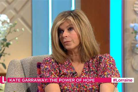 Kate Garraway reveals husband Derek has regained his sense of smell telling son Billy he smells of..