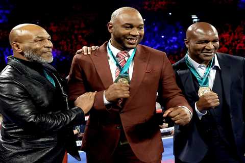 Lennox Lewis rips into ‘farce’ Jake Paul bout – at same time as arranging fight with Mike Tyson at..