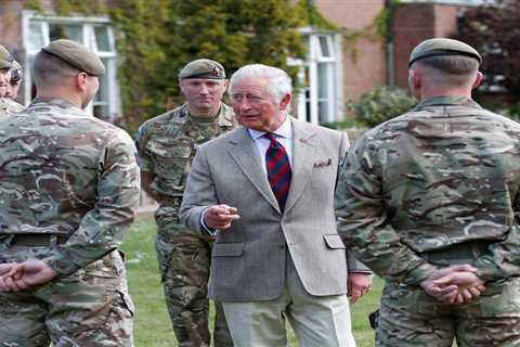 Prince Charles ‘deeply moved’ by Philip’s military funeral and tells squaddies: ‘You did him proud’