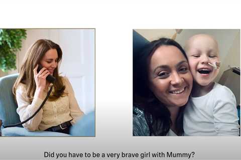 Kate Middleton makes heartwarming phone calls to cancer kids in new footage
